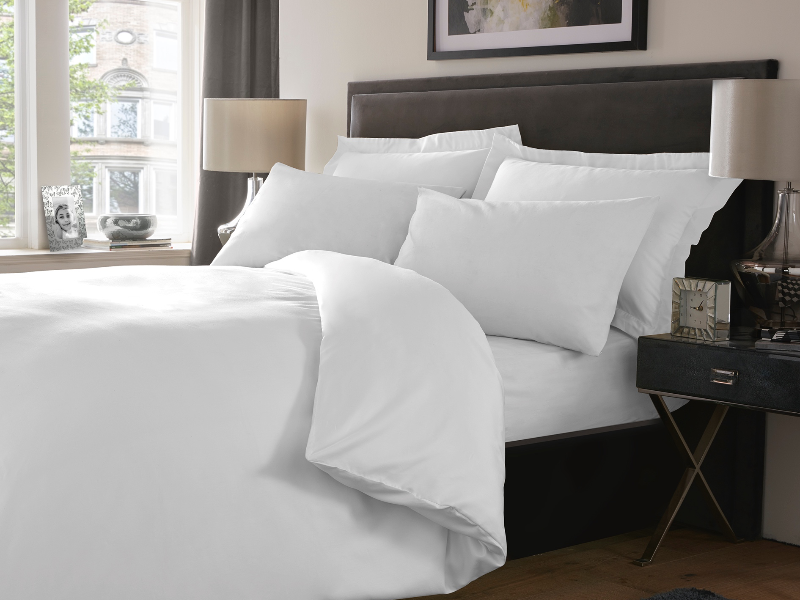 White Solid Sheets — Solid Sheets, Bed Sheets by Royal Mills