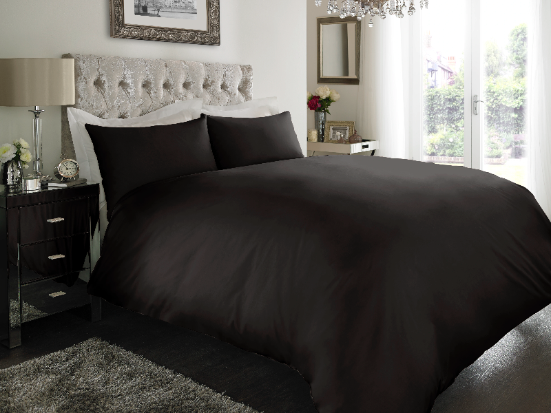 Black Dyed Duvet Covers — Dyed Duvet Covers, Duvet Covers by Royal Mills