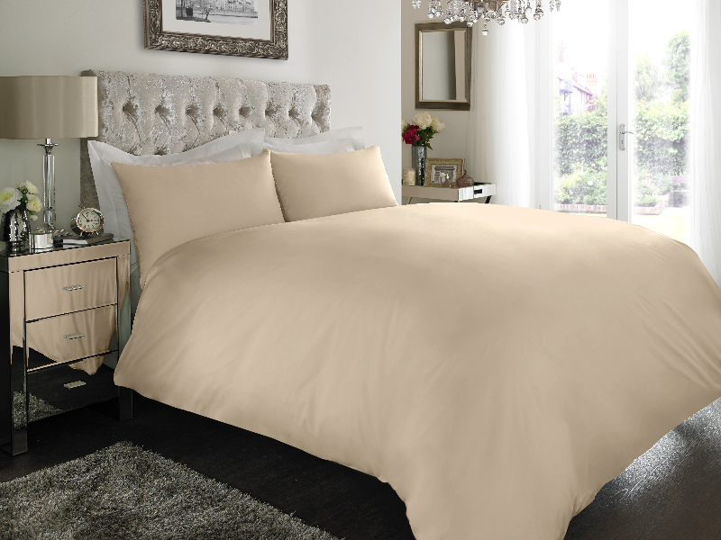 Cream Dyed Duvet Covers — Dyed Duvet Covers, Duvet Covers by Royal Mills
